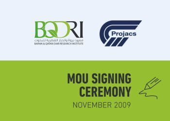 BQDRI and PROJACS INTERNATIONAL sign MOU to support the implementation of sustainability