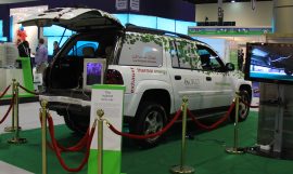 GORD showcases the ECO-HYBRID CAR at COP18
