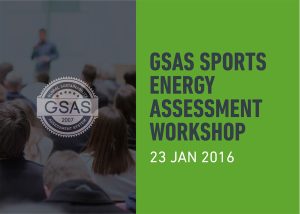 GSAS Sports – Energy Assessment Workshop
