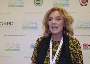 Carolin Spirinckx from Vito speaking at Sustainability Summit 2017