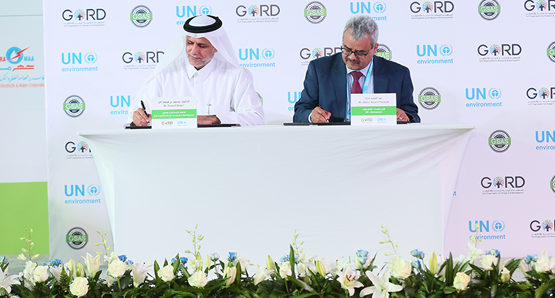 GORD and the UN Environment Programme sign a MoU to Promote Sustainability & Carbon Neutrality