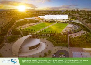 The 6th proposed 2022 FIFA World Cup venue, “Al Thumama Stadium” to achieve GSAS 4-Star certification