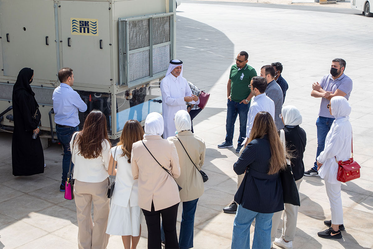 GORD welcomes Kuwait’s architecture students on a GSAS educational tour