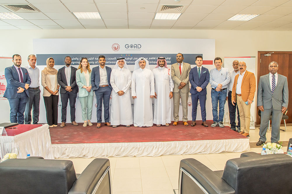 QNCC and GORD to foster the development of low-carbon building materials