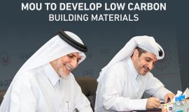 QNCC and GORD to foster the development of low-carbon building materials