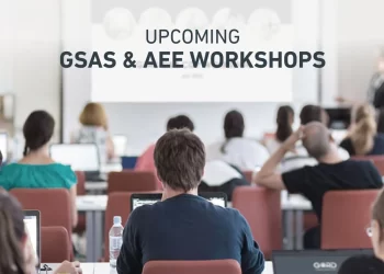 Upcoming GSAS & AEE workshops