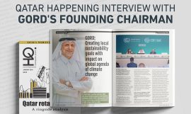 Qatar Happening interview with GORD’s Founding Chairman