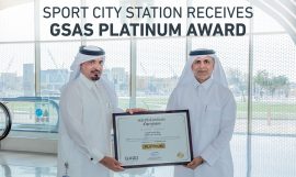 Doha Metro’s Sport City Station Receives GSAS Platinum Award