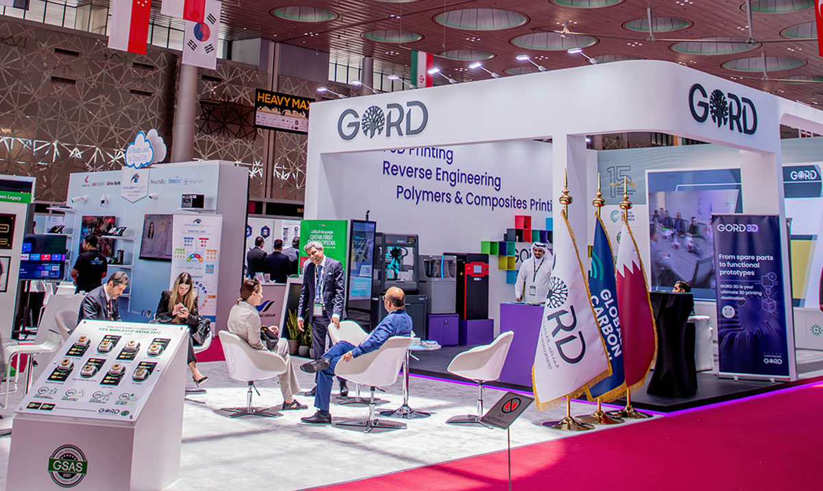GORD booth at Project Qatar