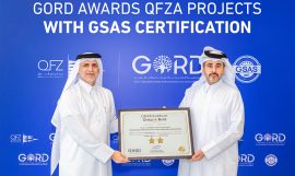 GORD awards Qatar Free Zones Authority projects with GSAS Certification