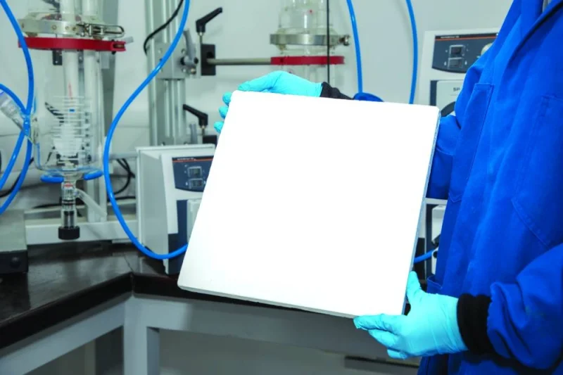 GORD to mass produce carbonate-based plaster from waste