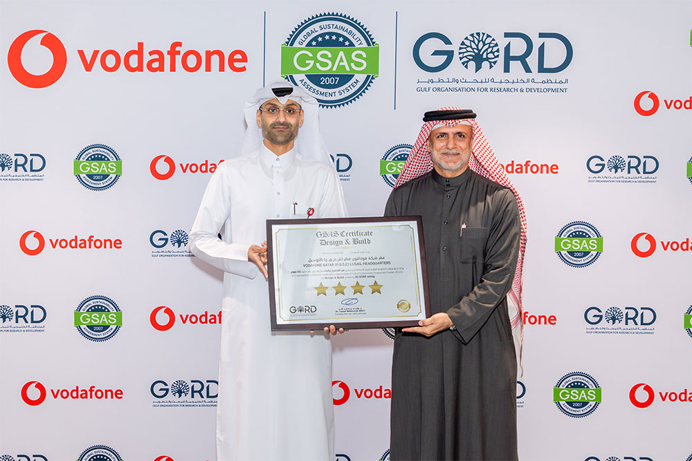 Vodafone Earns GSAS Certification