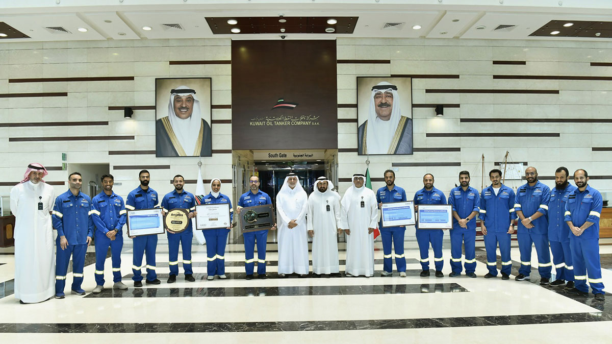 Kuwait Oil Tanker Company receives Middle East’s first Net-Zero Energy Certification alongside other sustainability awards from GORD