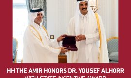 HH the Amir Honors Dr. Yousef Alhorr with State Incentive Award