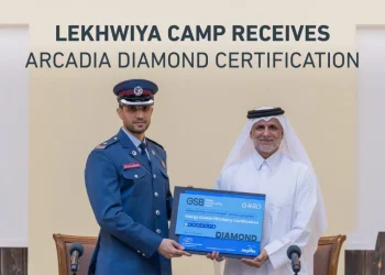 For the First Time in Qatar Lekhwiya Camp Receives Diamond Rating under Arcadia Energy Center Efficiency Certification